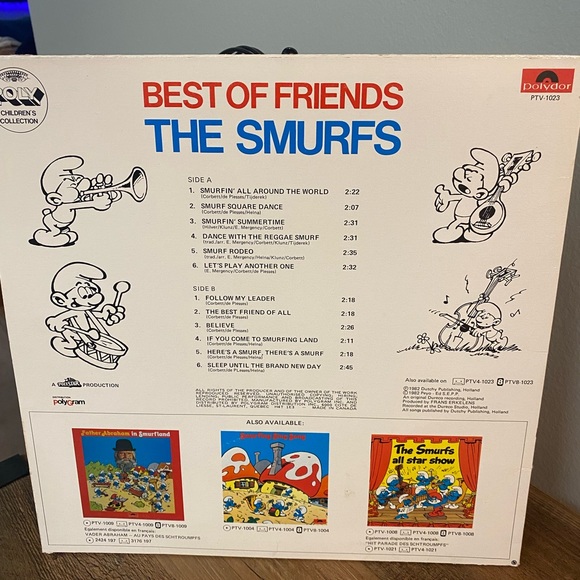 Vintage Smurf records - Picture 6 of 10